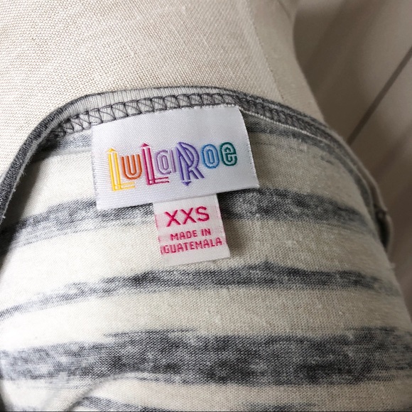 Lularoe striped Irma - Picture 5 of 6